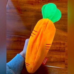 Cute Carrot Shaped Pencil Bag